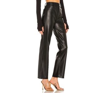 Cassie Super High Straight Pant | Black